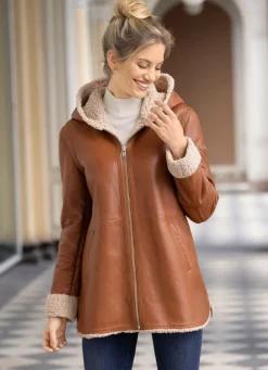 Lederjacke von „Cabrini“