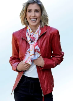 Lederkurzjacke von "Cabrini"