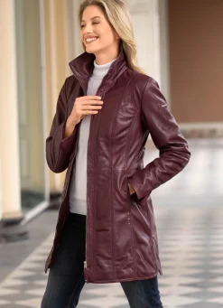 Lederkurzmantel von „Cabrini“