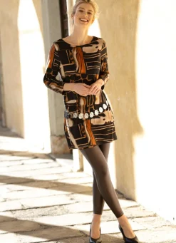 Leggings in feiner Glanz-Optik