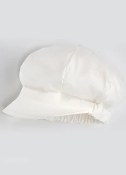 Leichte Damen-Ballonmütze mit Elastikeinsatz