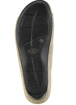 Leichte Damen-Pantoletten, Weite G, mit Klettverschluss