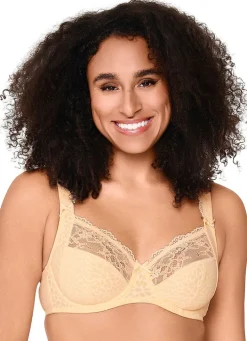 LingaDore Bügel-BH mit Jacquard-Dessin und elastischer Spitze