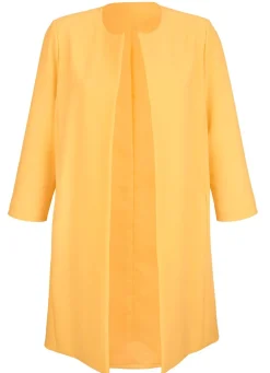 Longblazer mit Taschen