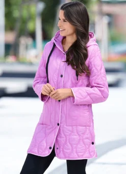 Longjacke mit ansprechendem Stepp