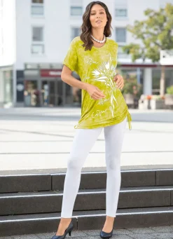 Longshirt in Batik-Optik in 2 Farben