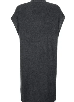 Long-Strickweste aus Kaschmir