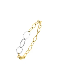 Luxuriöse Eleganz am Handgelenk: Armband in Bicolor