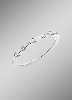 Luxuriöser Damenring aus Weißgold mit Brillanten