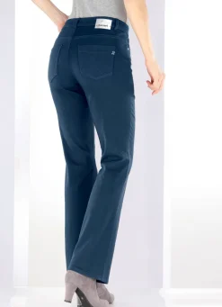 Magic-Jeans mit modisch weiterem Beinverlauf