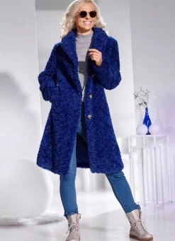 Mantel mit Reverskragen