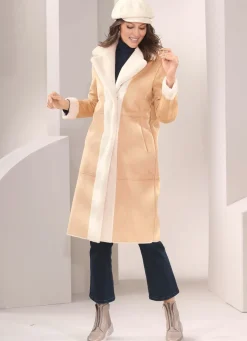 Mantel mit verdeckter Druckerleiste