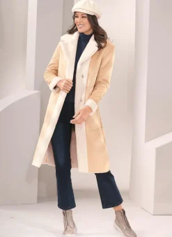 Mantel mit verdeckter Druckerleiste