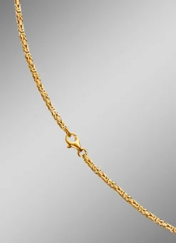 Massive Königskette mit Karabinerverschluss