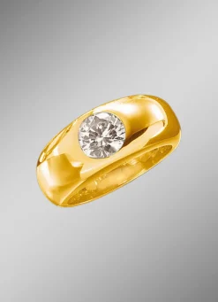 Massiver Damenring in schwerer Ausführung