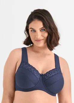 Miss Mary Bügel-BH mit hübscher Stickerei