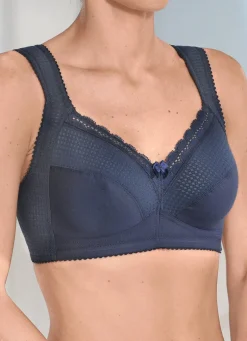 Miss Mary BH mit Strukturmuster und Spitze