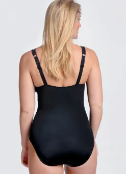 Miss Mary Hosenkorselett mit Elastikspitzeneinsätzen