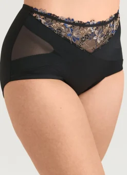 Miss Mary Miederslip mit effektvoller Tüllstickereispitze