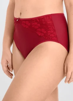 Miss Mary Miederslip mit unterlegter Elastikspitze im Vorderteil