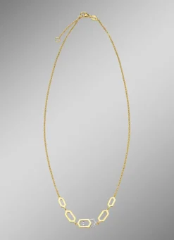 Moderne Halskette mit Zirkonia