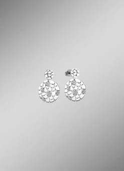 Moderne Ohrstecker mit synth. Zirkonia