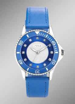 Moderne Quartz-Damenuhr Pools 2609