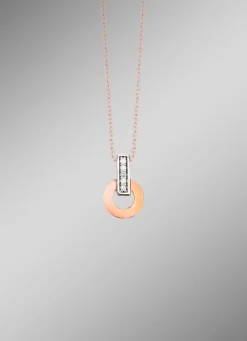 Moderner Anhänger mit 5 Brillanten