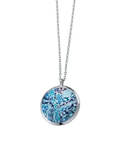 Moderner Anhänger mit Mosaikmuster