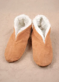 Mollig warme Fellhausschuhe