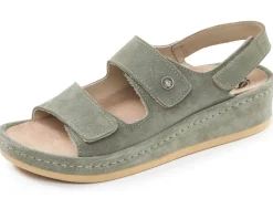 Mubb, bequeme Damen-Sandalen, Weite H, mit herausnehmbarem Fußbett