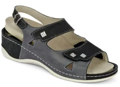 Mubb, bequeme Damen-Sandalen, Weite H, mit herausnehmbarem Fußbett