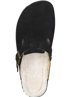 Mubb, klassische Damen-Hausschuhe, Weite H, mit Lammfell