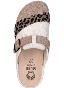 Mubb, klassische Damen-Hausschuhe, Weite H, mit herausnehmbarem Fußbett