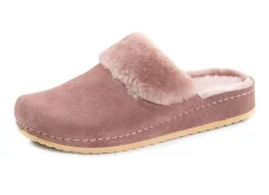 Mubb, warme Damen-Hausschuhe, Weite H, mit Lammfell
