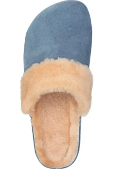 Mubb, warme Damen-Hausschuhe, Weite H, mit Lammfell