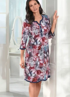 Nachthemd mit Modal und 3/4-langen Ärmeln