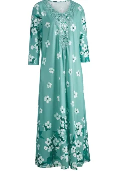 Nachthemd von "Laurina" mit Motivspitze am Ausschnitt