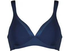 Naturana BH mit Satinblende am Dekolleté