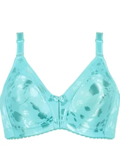 Naturana Minimizer-BH mit dezent glänzendem Floraldruck