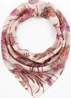 Nickituch mit Fantasiedessin