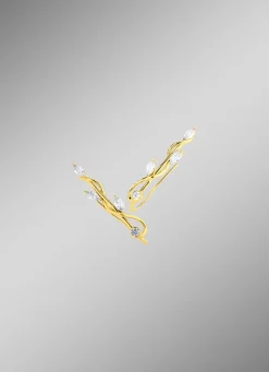 Ohrhaken mit synth. Zirkonia