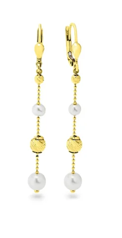 Ohrringe mit Süßwasser-Zuchtperlen