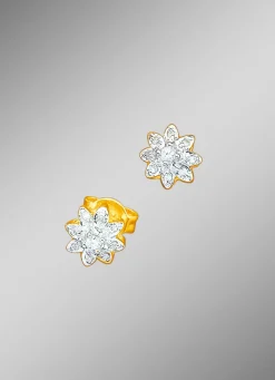Ohrstecker mit Brillanten und Diamanten