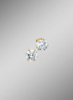 Ohrstecker mit Zirkonia