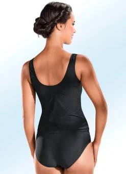 Pacific Fashion Tankini mit platziertem Druckdessin und Softschalen