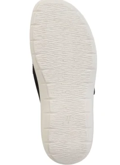 Pantolette mit Glitzersteinchen