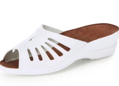 Pantolette mit Zierlochung