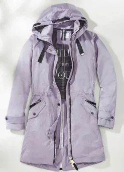 Parka mt dekorativem Zierband