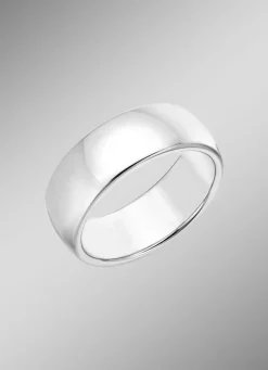 Partnerring in Silber